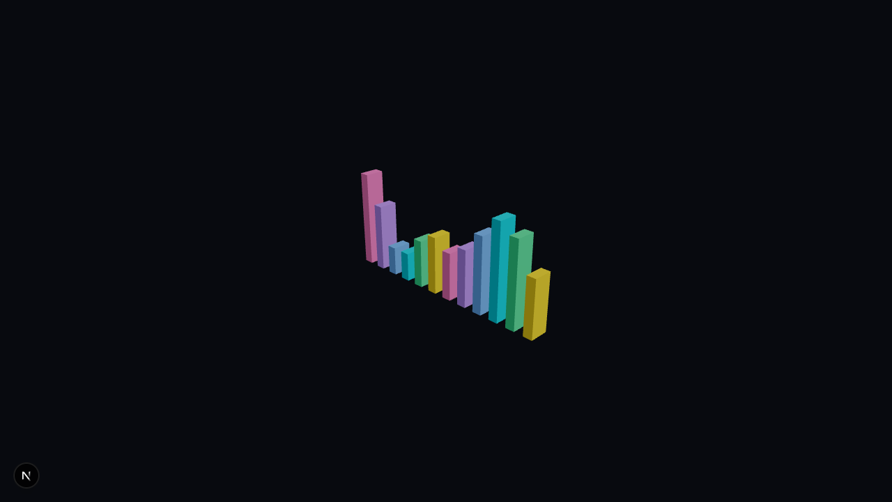 Animated Neon Equalizer
